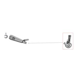 Colector acero Arrow Racing Ducati Scrambler 800 2023-2024